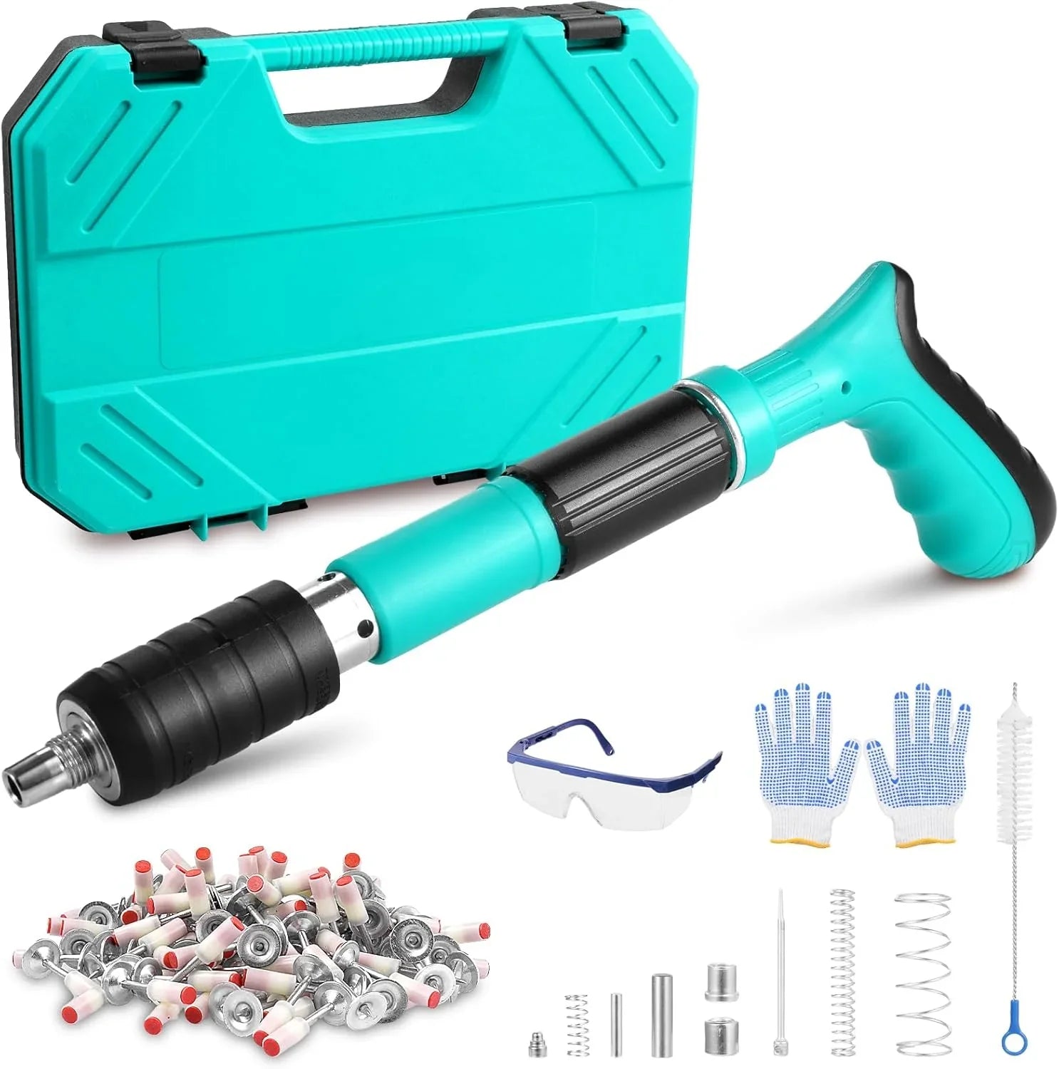 kit Pistola para clavos fulminantes + 100 clavos